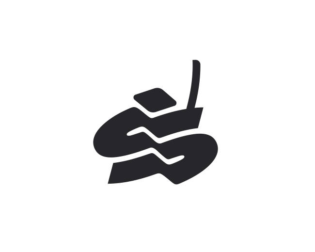 Samurai S Letter Logo