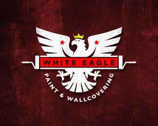 White Eagle Painting
