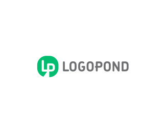 Logopond monogram+wordmark