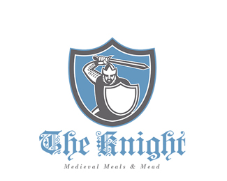 The Knight Medieval Meals and Mead Logo