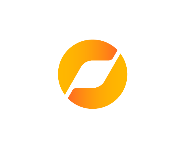 Abstract Letter O Logo For Sale