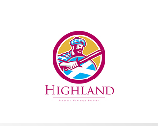 Highland Scottish Heritage Society Logo