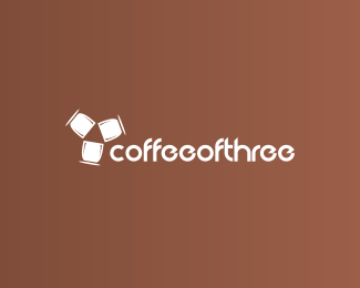 Coffee of Three Logo v.2 Logo