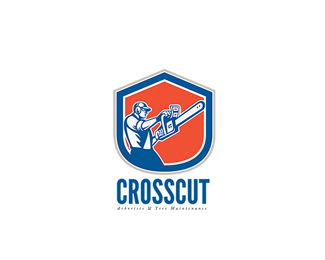Crosscut Tree Maintenance Logo