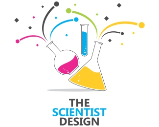 Scientist Design Logo