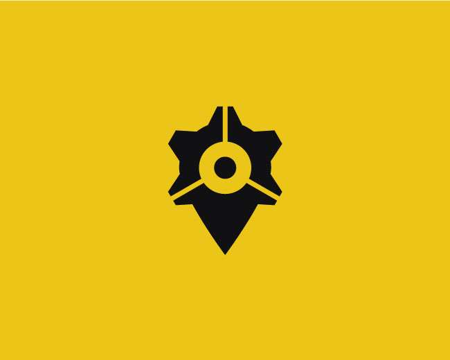 Gears Pin Logo