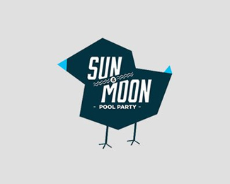 Sun And Moon Pool Parties logo