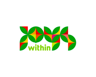 Joys Within, fresh fruits juice logo design