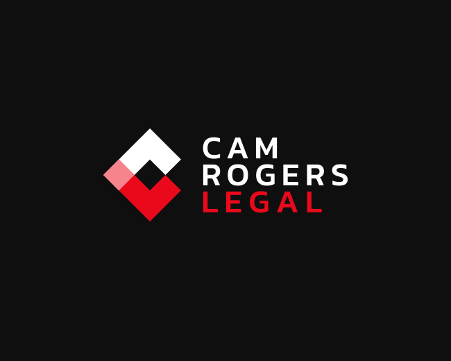 Cam Roger Legal brand identity