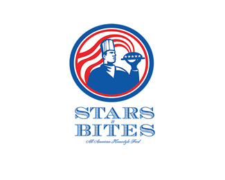 Stars Bites All American Homestyle Food Logo