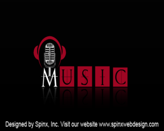 Excellent logo design for your music world website