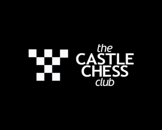 The Chess Club logo design