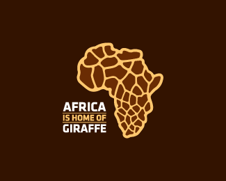 Africa is home of Giraffe