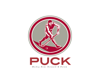 Puck Hockey News Logo