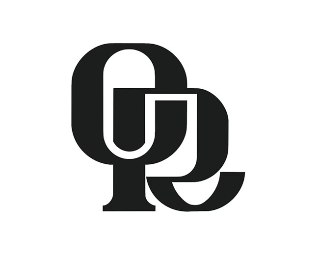e R monogram logo design