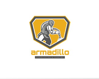 Armadillo Sandblasting Logo