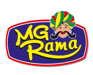 MG Rama Namkeen Logo Design