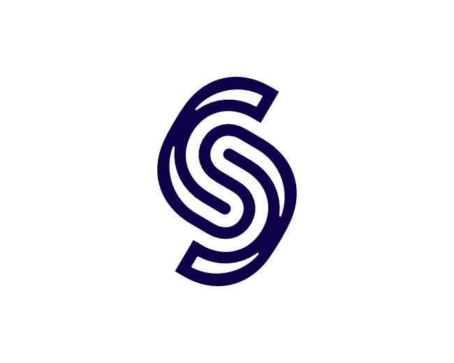 Letter S Multiline Logo
