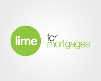 Lime For Mortgages Logo Design