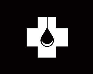 Clinic lab medical Cross logo