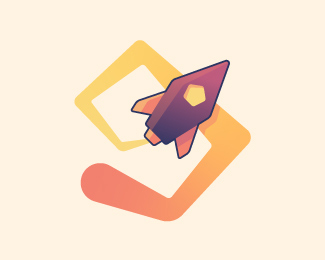 Rocketship logotype