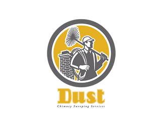 Dust Chimney Sweeping Specialists Logo