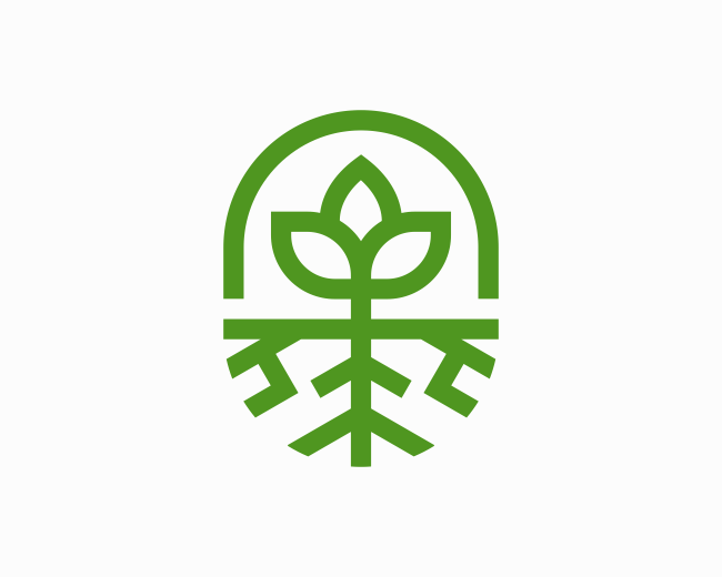 Bloom Leaf Root Logo