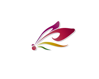 Logo of floristic studio Dragonfly
