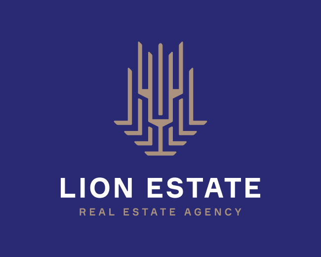 Lion Skyscrapers 📌 Logo for Sale