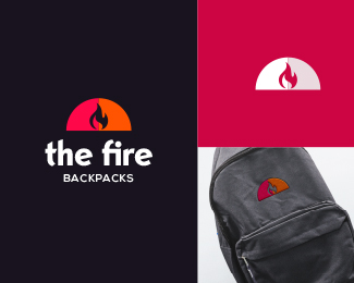 The Fire Backpack Logo