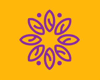 Mandala Flower Logo