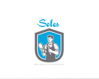Soles Shoe Repair Logo