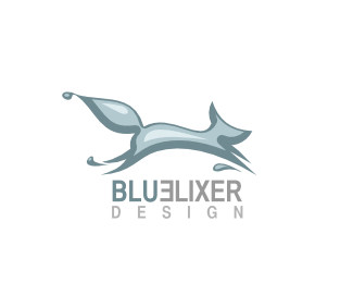 Blue Elixer Fox Logo