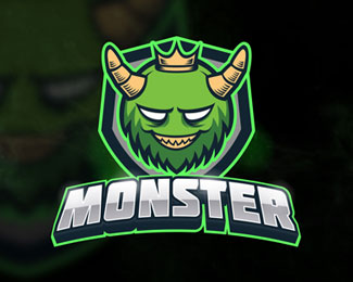 Green Monster Esport Logo