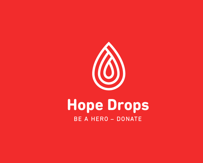 Hope Drops Logo Design