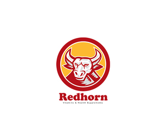 Red Horn Vitamins Supplements Logo