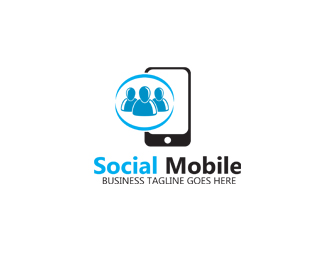 Social Mobile Logo