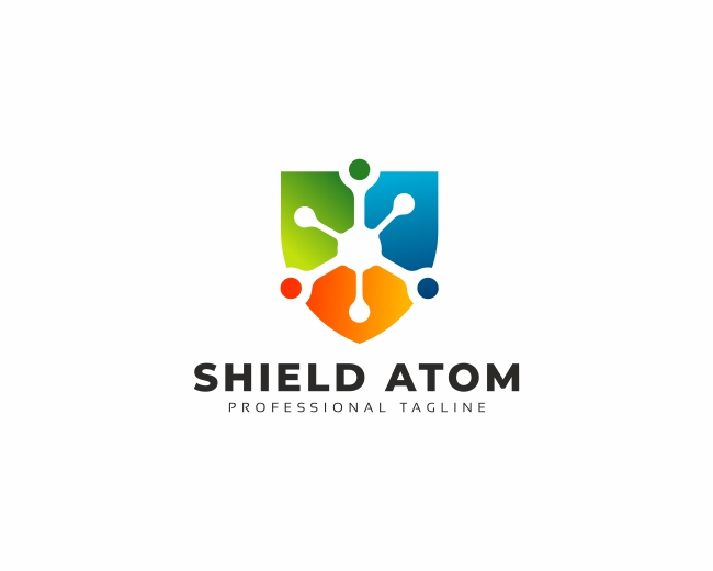 Shield Atom Logo