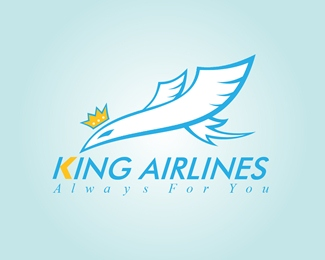 Logo for 'King Airlines'