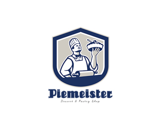 Piemeister Dessert and Pastry Shop Logo