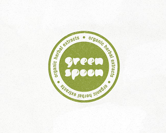 Green Spoon - natural logo