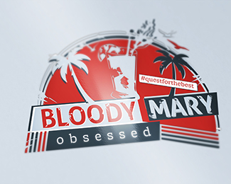 Bloody Mary Obsessed Logo