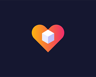 Heart with Box Logo - Love Box Logo
