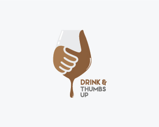 Drink and Thumbs up