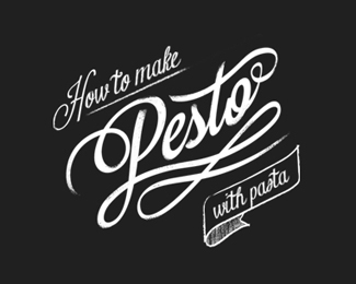 Pesto recipe logo