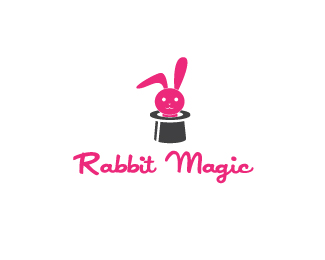 Rabbit Magic Logo Template