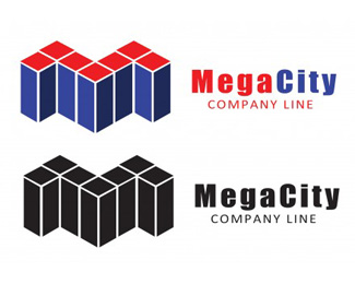 Mega City Logo Template