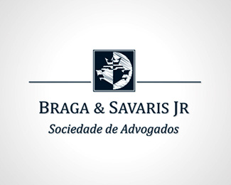 Logotipo Braga & Savaris Jr. Advogados