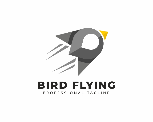Bird Flying Logo