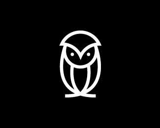 Owl Mark Monogram Minimalist